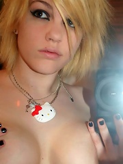 Hot self shot emo teens