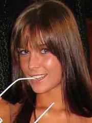 playful teen shows off her hot body
