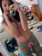 Amateur teen girl self shot