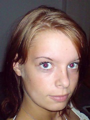 cute teen brunette shows off some snatch