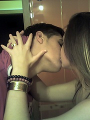 cute ass on this girl with her bf lots of kissing no sucking tho